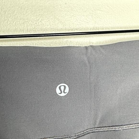 LULULEMON All The Right Places Crop II *23" Graphite Grey Sz 12 $118 {X20} - Picture 4 of 5